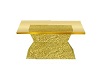 golden table