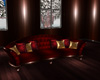 Winter Classy Sofa Red