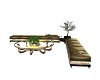 gold sofa