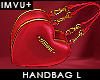 ! Valentine heart bag L