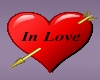 *In Love Heart Head Sign