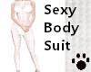 Sexy Body Suit White