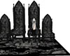 Black Victorian Throne