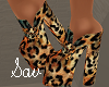 Animal Print Mules