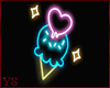 *Y*Neon-Ice Cream Heart