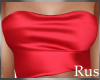 Rus: Red Silk Top