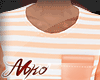 Mko | Striped Tee Pocket