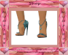 Petals Heels Teal V2