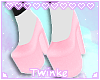 Heels w/ Socks | Pink V2