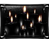 !S Black PVC candles