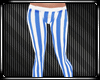 Blue & White Pants