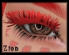 Coral Red Lashes