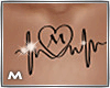 M pulse tattoo