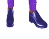 purple dress shoes mm