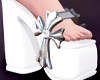 Y2k sandal white