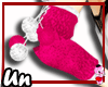 !+Santa Fluffy Pink