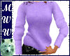 Lilac Angora Sweater