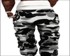 Camo Baggy Blk Wht Gray