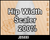 Hip Width Scaler 200%