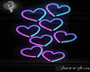 Neon Kissing Hearts 2