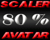 SCALER 80% AVATAR