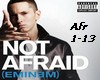 Eminem not afraid