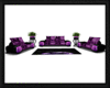 Purple Couch Set