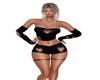 NK-Blk Glitter Heart Set