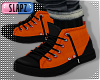 !!S Black Orange 2 Shoes