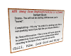AFK Parking Sign