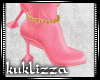 (KUK)Niky pink boots