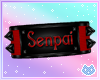 Red Senpai Armband L/F