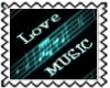 Luv Music Blue 50 by 50