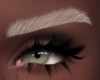 Blond brushed brows