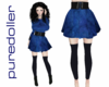 PRG1 Blue Sk8 Skirt RLS