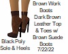 [BB] Brown Work Boots