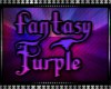fantasy purple bangs