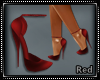 Red Fashion Heels