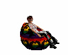 Gay pride bean bag chair
