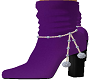 {D}purple boots