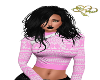 Pink Snowflake Sweater