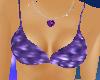 Purple Rain Bikini Bra
