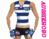 Geelong footy outfit