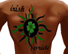 Irish Back Tattoo
