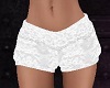 White Lace Shorts