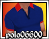 polo blue red