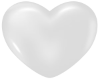 White Puffy Heart