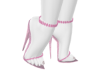 Strappy heel pink