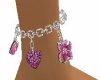 *RD* Pink Charm Anklet