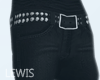 -JL- Pants Black Fashion